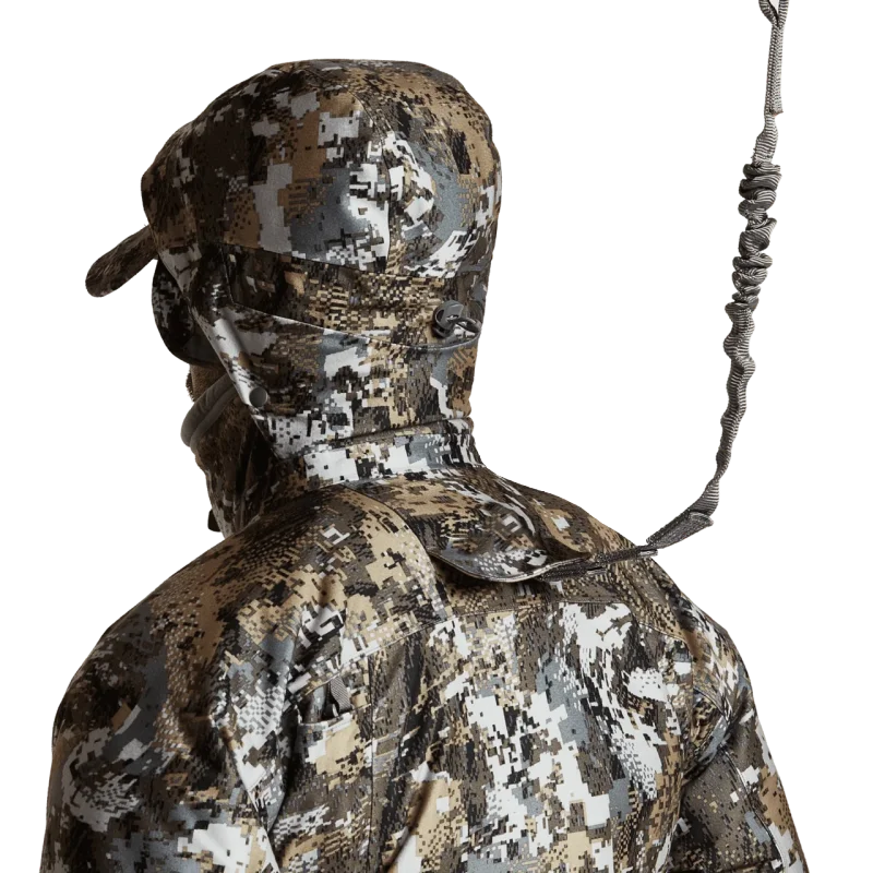 Ainfad Men's Fall Winter Camouflage Waterproof Insulation Fishing Incinerator Aerolite Jacket Hunting Clothing