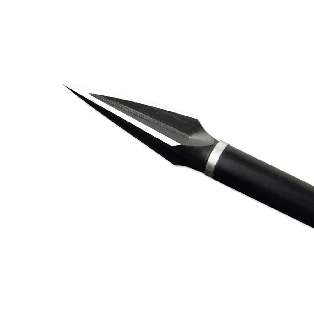 6/12X 100gr Broadheads Traditional Hunting Tips Carbon Arrows Archery Hunting