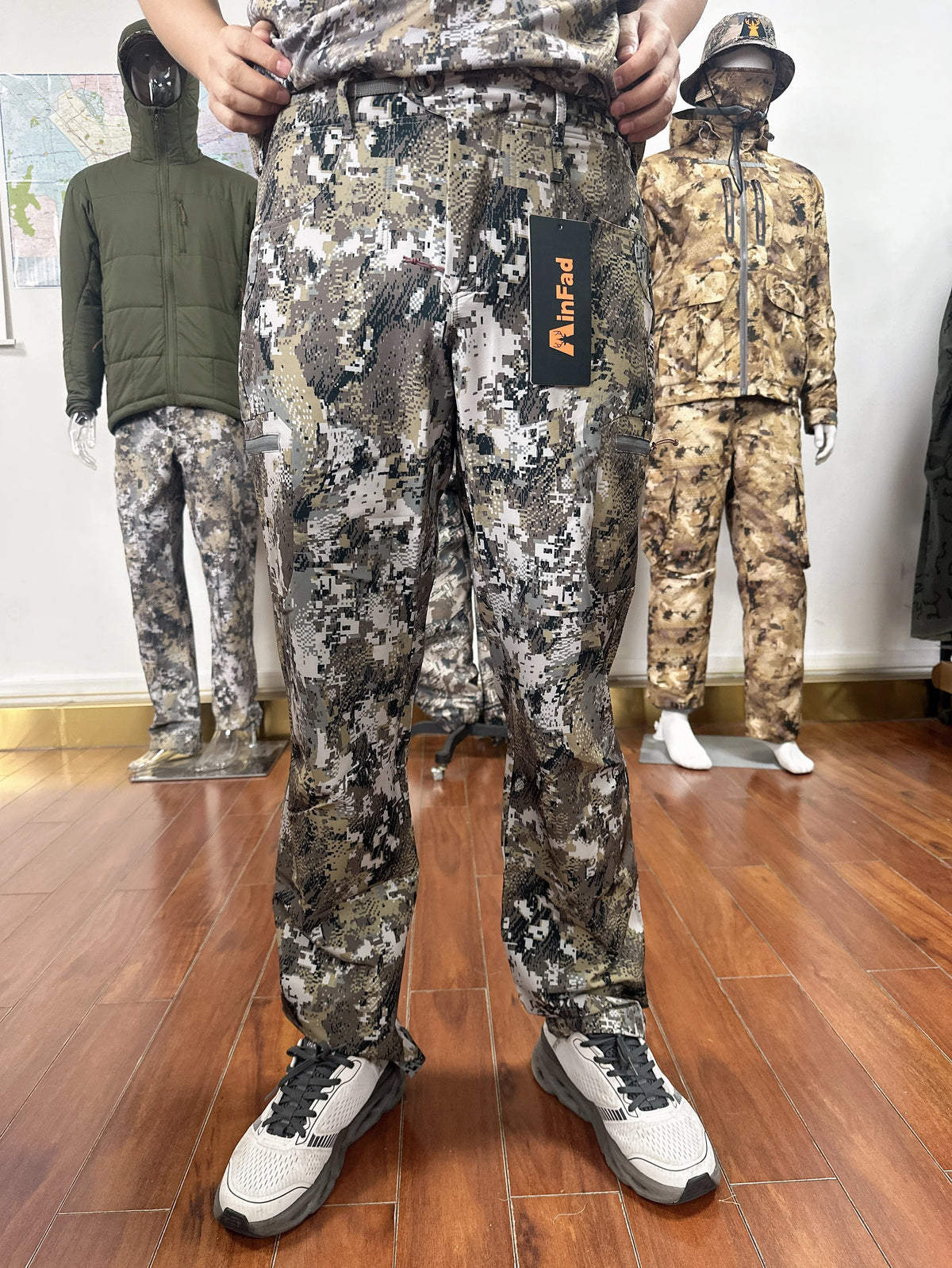 Jetstream Pant Windproof Waterproof Three-layer Composite High Water Pressure High-permeability Film Heavyweight Hunting Pants