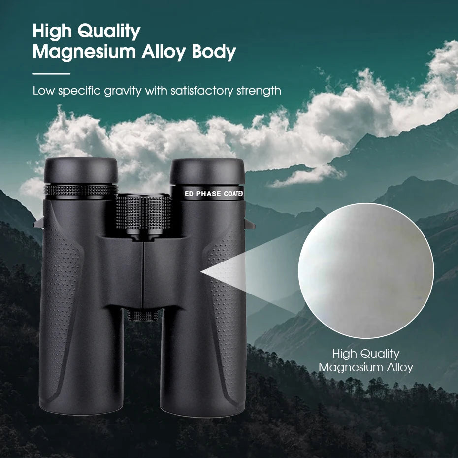 Svbony SV202 8X32/8x42/10x42/10x50 ED Binoculars IPX7 Magnesium Alloy Body BaK4 Binoculars Highy Qualit for Stargazing Camping