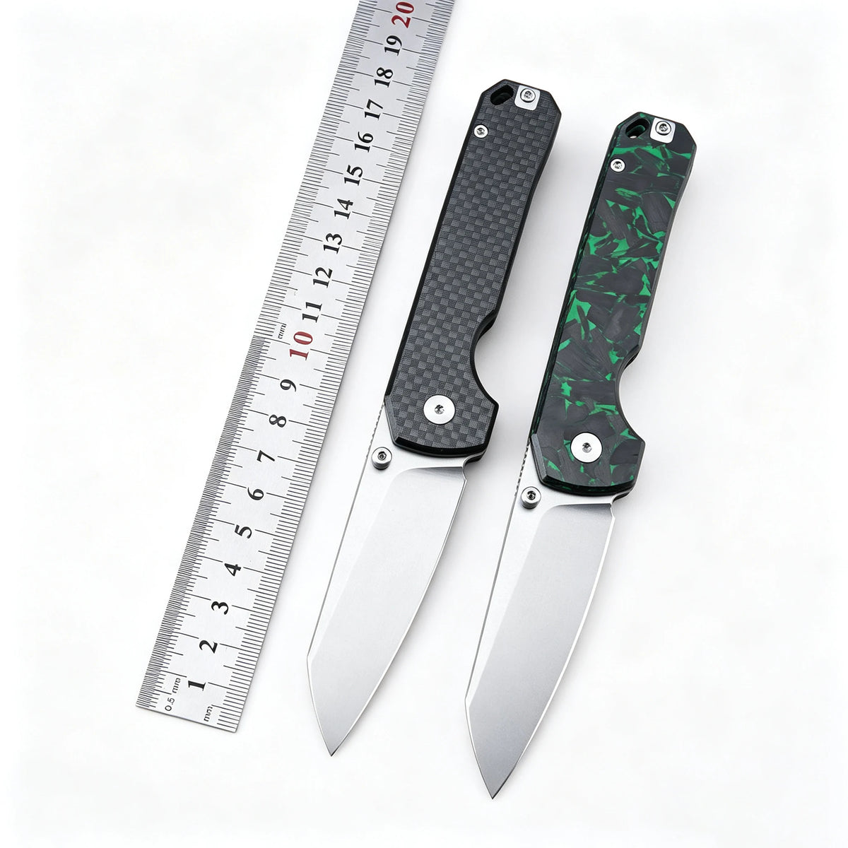 Vexo Outdoor Folding Knife Vg10/M390 Steel Carbon Fiber Handle Glow-In-The-Dark Edc Tool Pocket Knife Camping