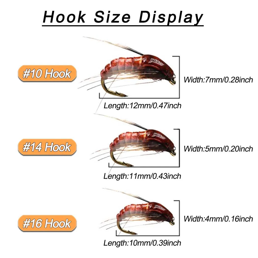 Fly Fishing Flies Kit Fly Assortment Trout Bass Fishing with Fly Box,24/30/40/54/84/102/114pcs with Dry/Wet Flies, Nymphs, Strea