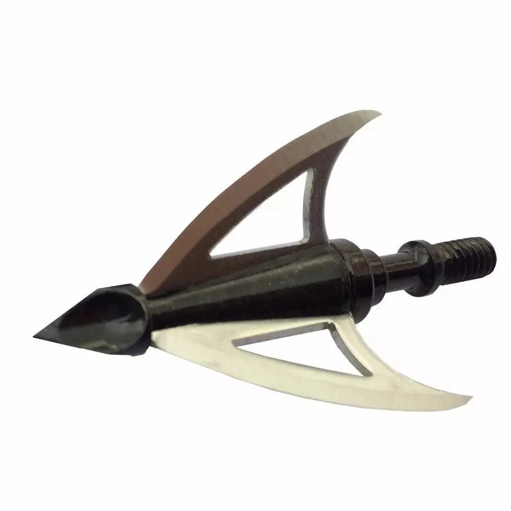 6/12Pcs Broadheads Arrowheads 3 Blade 100grain Hunting Archery Bow Crossbow Arrow Tips Shooting