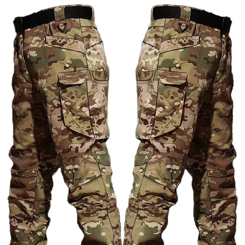 Camo Suits Tactical Shirts Training Sets Multi-pocket Army Multicam Uniforms Work Wear Pants Hunting Clothes Wear-resisting