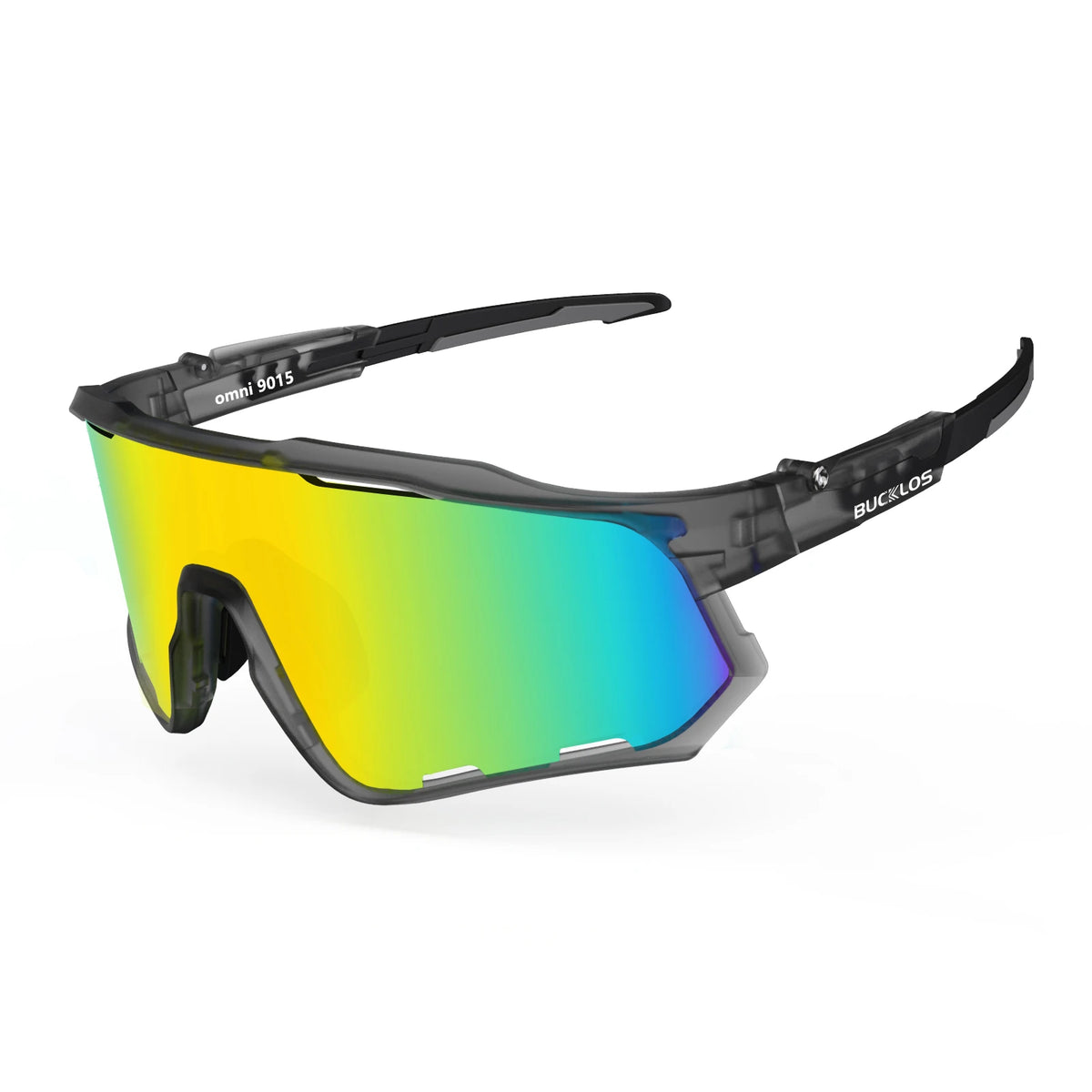BUCKLOS UV400 Polarized Cycling Goggles Road Mountain Bike Sunglasses TR-90 Frame Outdoor Cycling Eyewear Unisex Sports Glasses