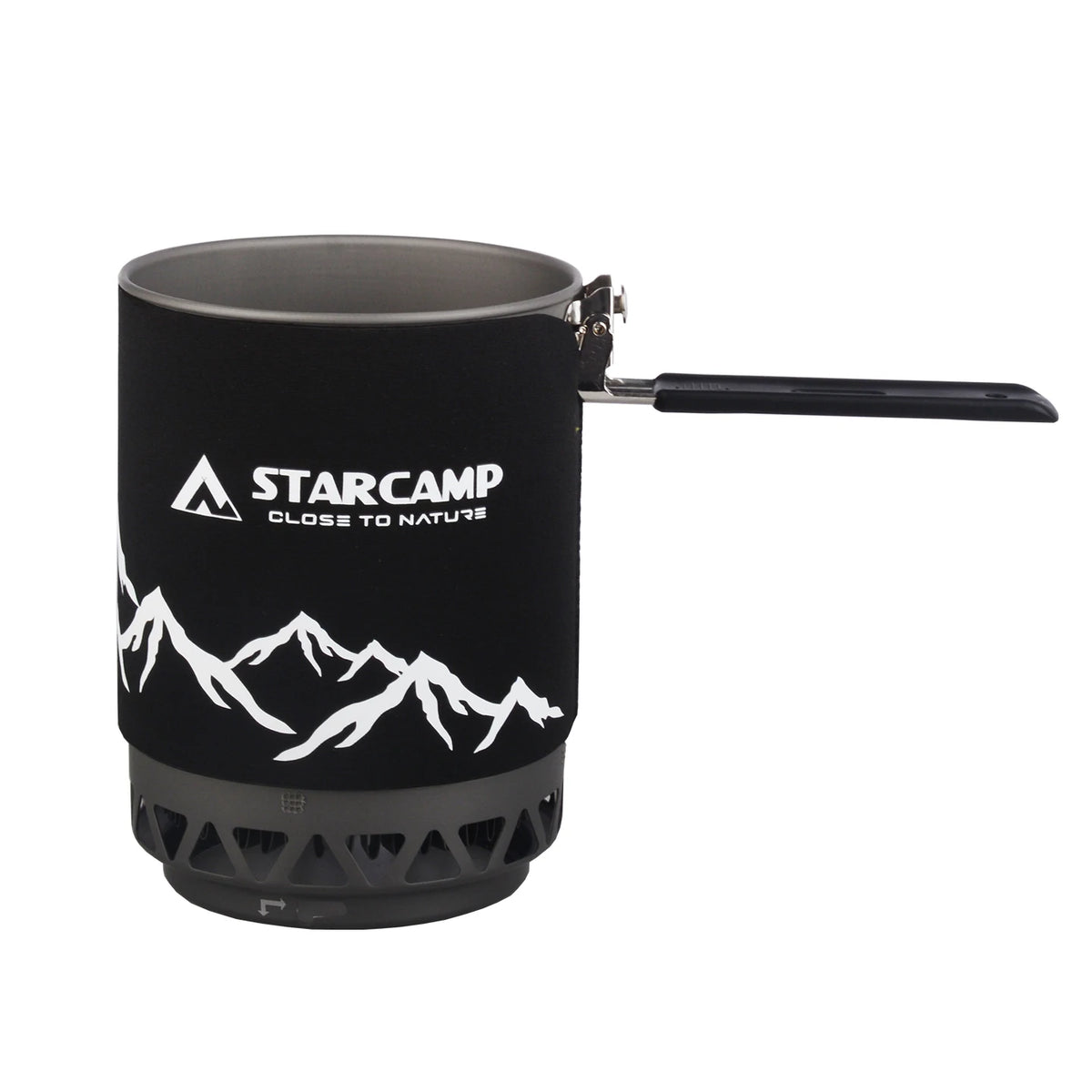 STARCAMP 1800ml Outdoor Camping Cooking System Hiking Fastboil Jet Cooker Gas Stove Gas Burner With Pot