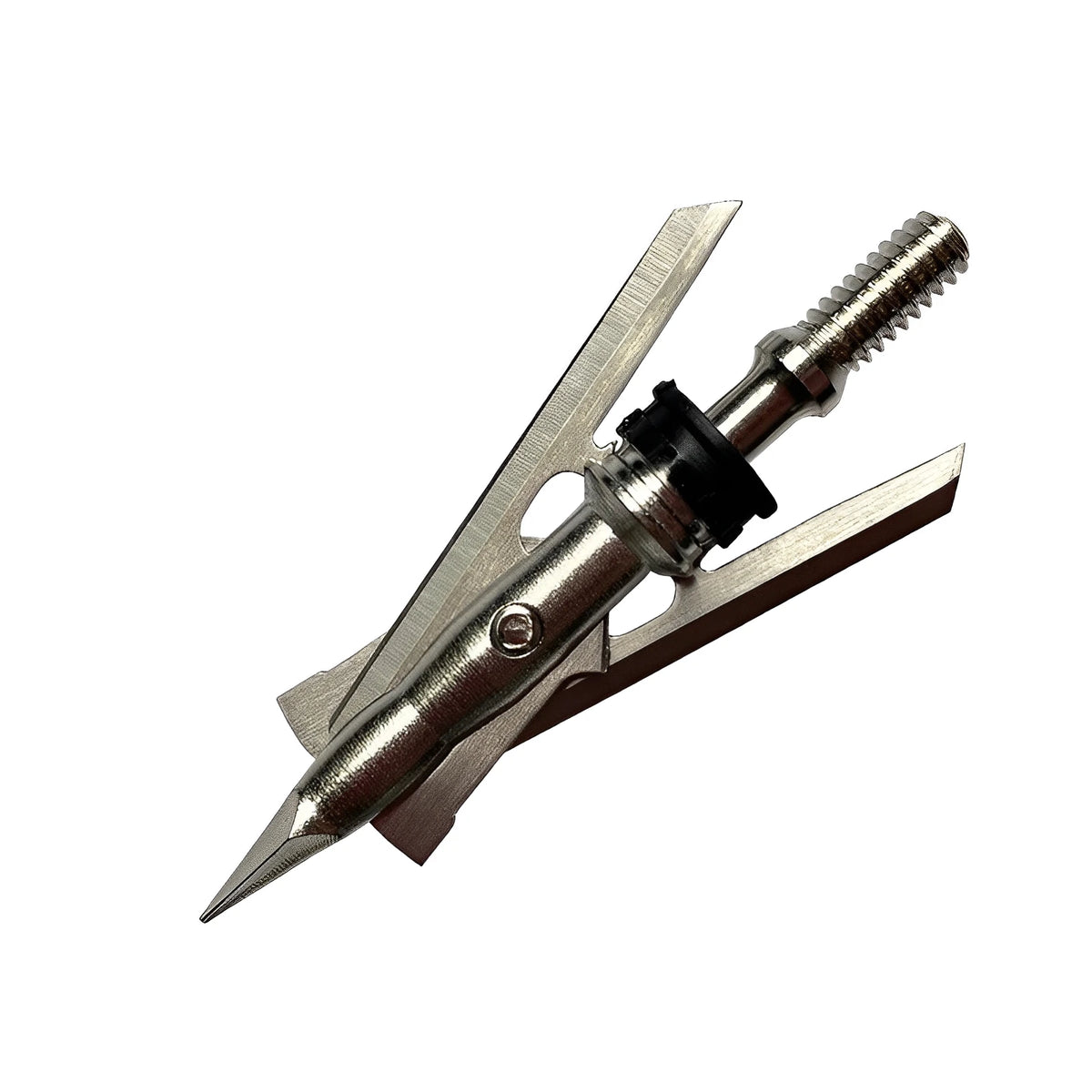 6/12/24 Pcs 100 Grain 2.3" Cut Stainless steel Arrow Tips Hunting Archery Bolts Arrow Broadheads 2-Blade
