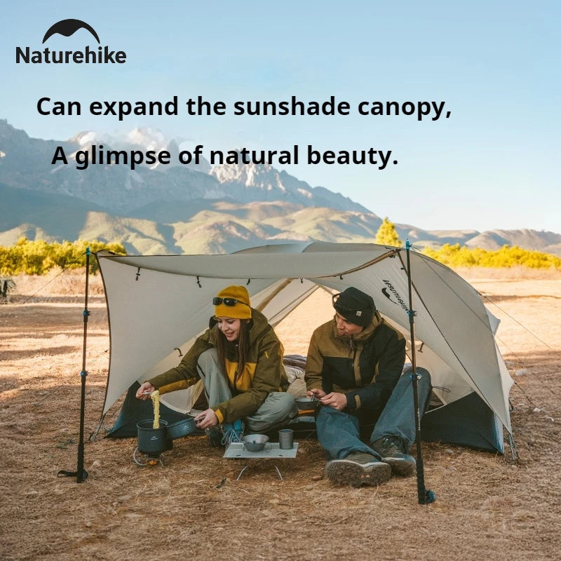 Naturehike 2025 Mongar UL Tent 15D 20D Nylon 1-2 People Waterproof Ultralight Backpacking Camping Hiking Travel Survival Tent