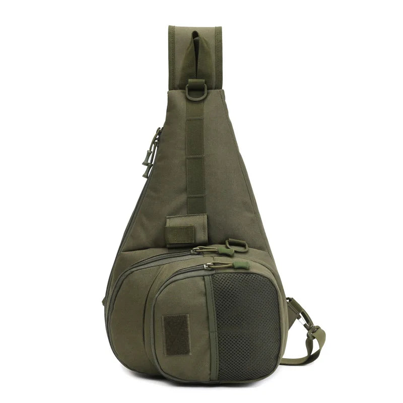 Multifunctional Fishing Lure Bag Waterproof Shoulder Crossbody Fishing Gear Utility Storage Case Men's Fishing Rod Bags XA164WD