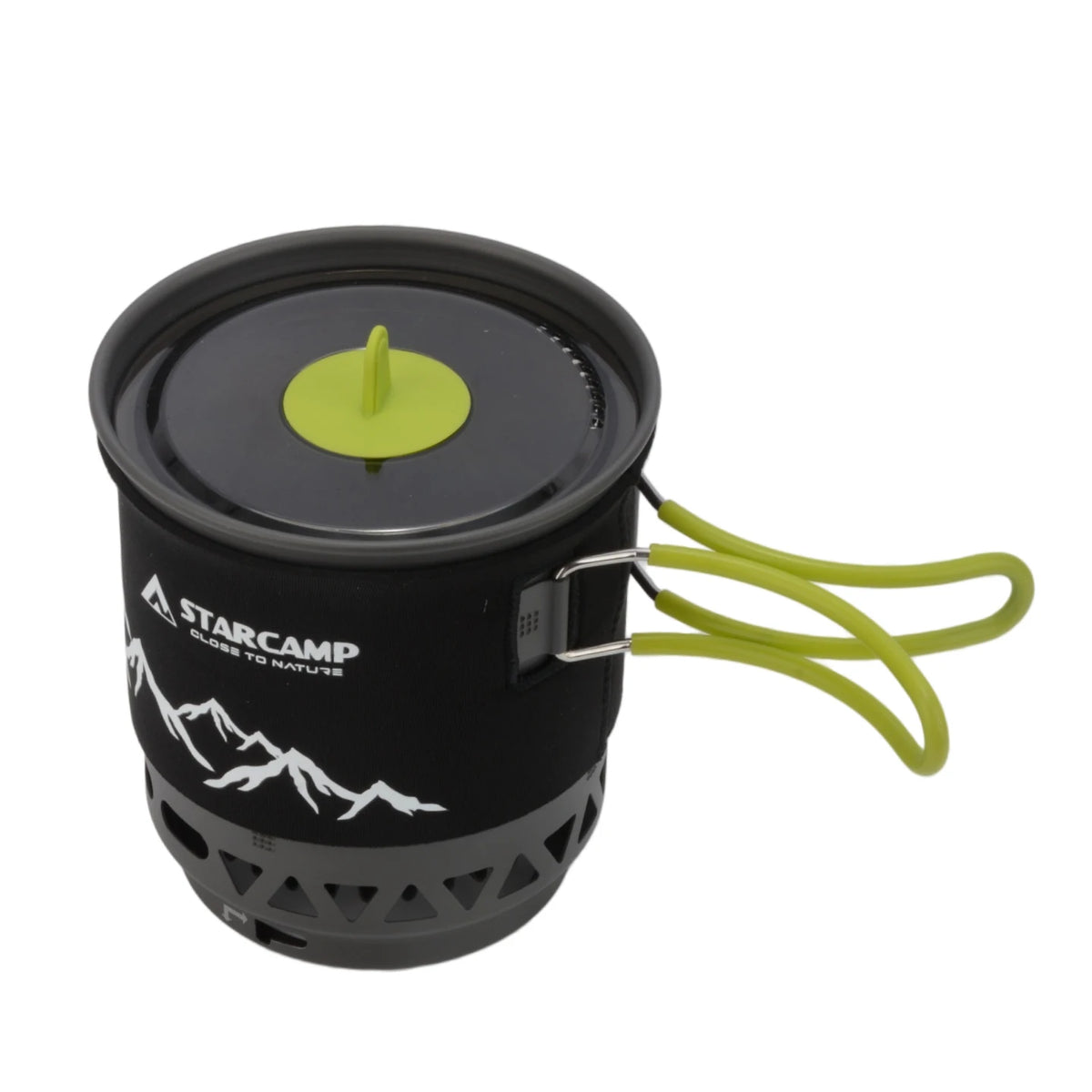 STARCAMP 1000+500ml Outdoor Camping Cooking System Hiking Fastboil Jet Cooker Gas Stove
