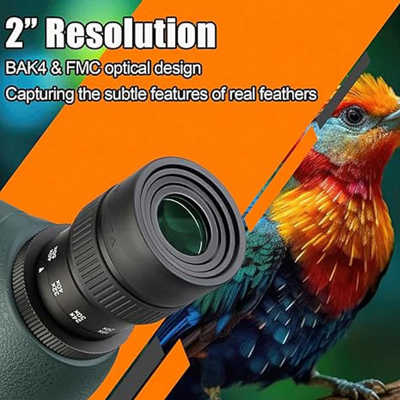 Svbony Telescope SV406/SV406P ED Spotting Scope 20-60x80/25-75X100/16-48X65 Dual Focus IPX7 Waterproof for BirdWatching Archery