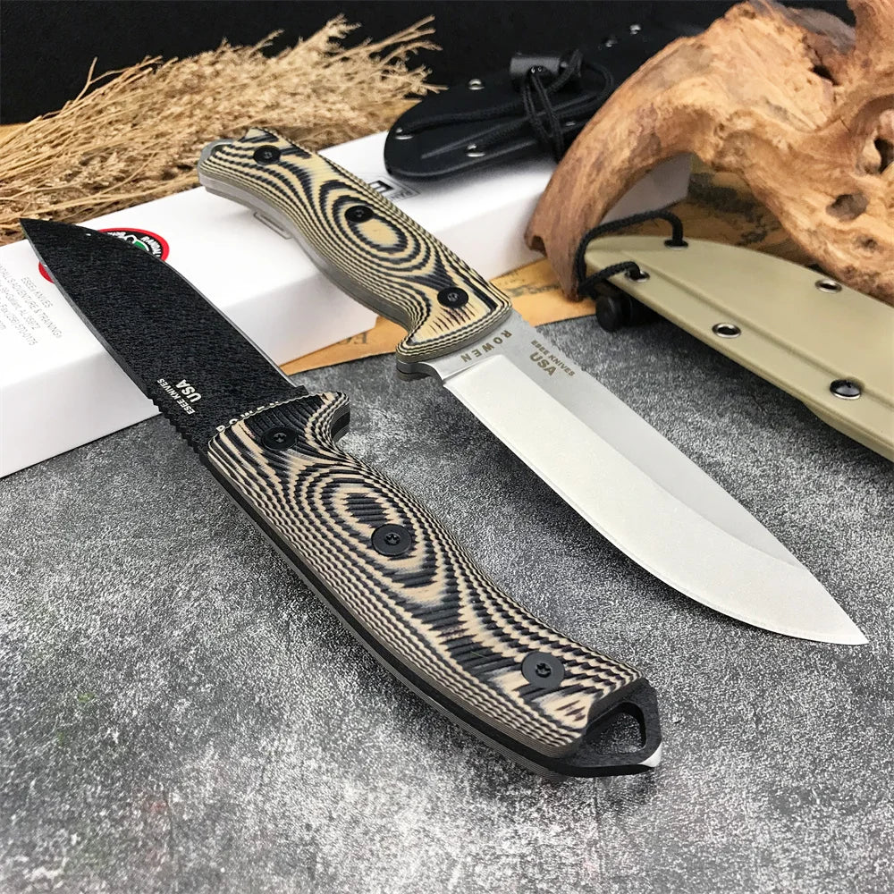 NEW ESEE-5 Fixed Blade Knife D2 Blade G10 Handle High Quality Outdoor EDC Camping Hiking Hunting Survival Tools Pocket Knife