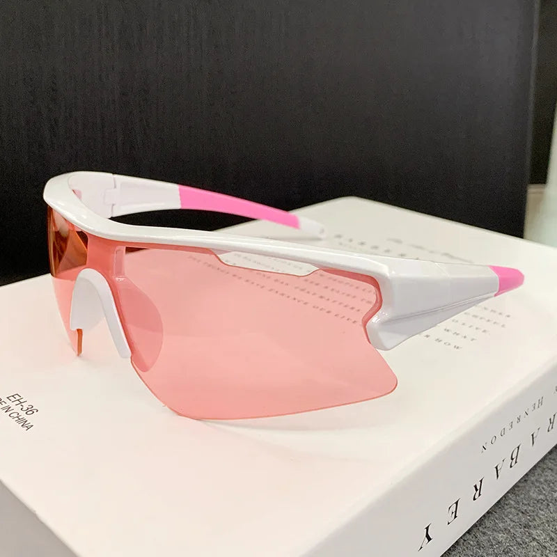 New Punk Spicy Girl Sunglasses Fashion Women Outdoor Sports Sun Glasses Vintage Men's Cycling Driving Glasses UV400 Eyewear