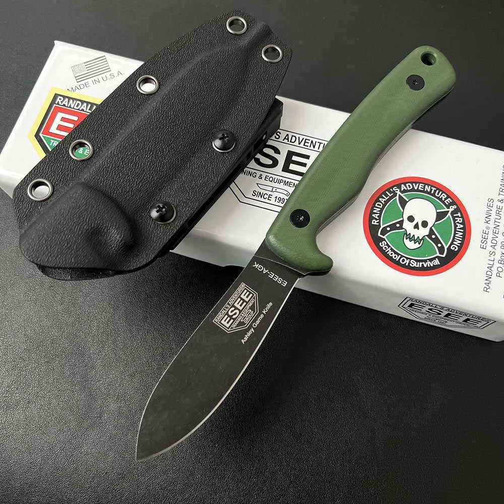NEW ESEE-5 Fixed Blade Knife D2 Blade G10 Handle High Quality Outdoor EDC Camping Hiking Hunting Survival Tools Pocket Knife