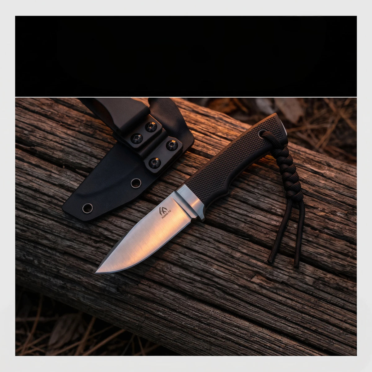 Portable Small High Hardness Outdoor Knife for Wilderness Camping - Durable Gift for Men