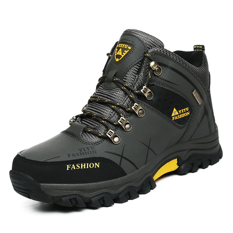 Men Hiking Boots Sneakers Men Tactical Boots Autumn Special Forces Field Man Boot Lightweight Outdoor Non-Slip Waterproof Shoes