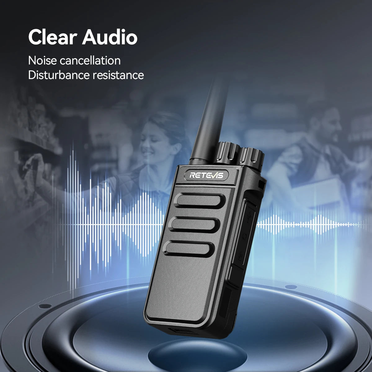 Retevis P4 P64 Walkie Talkie UHF DMR Two Way Radio Emergency Communication Type-C Radio for Camping Ham Radio Digital Portable