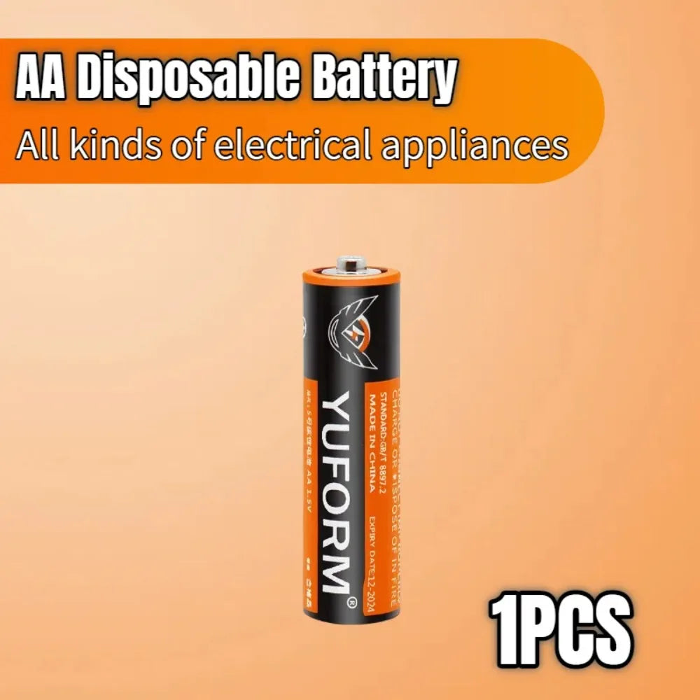 1.5V AA AAA Alkaline Batteries Super Long Lasting Power for Flashlights, Toys, Cameras & High-Drain Electronics