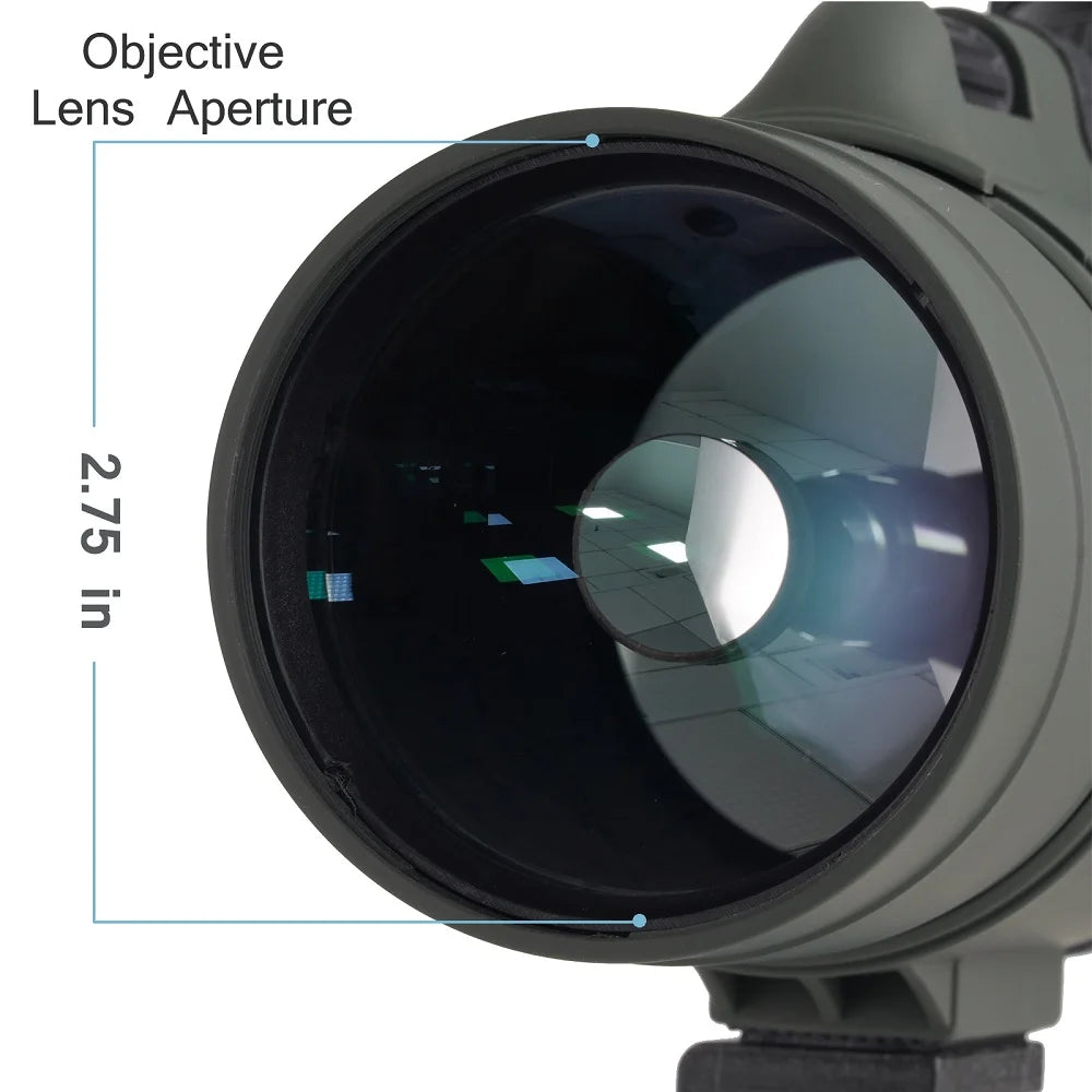 Visionking 25-75x70 Telescope Spotting Scope Monoculars Long Reach View Powerful Camping Birdwatching Hunting Scope With Tripod