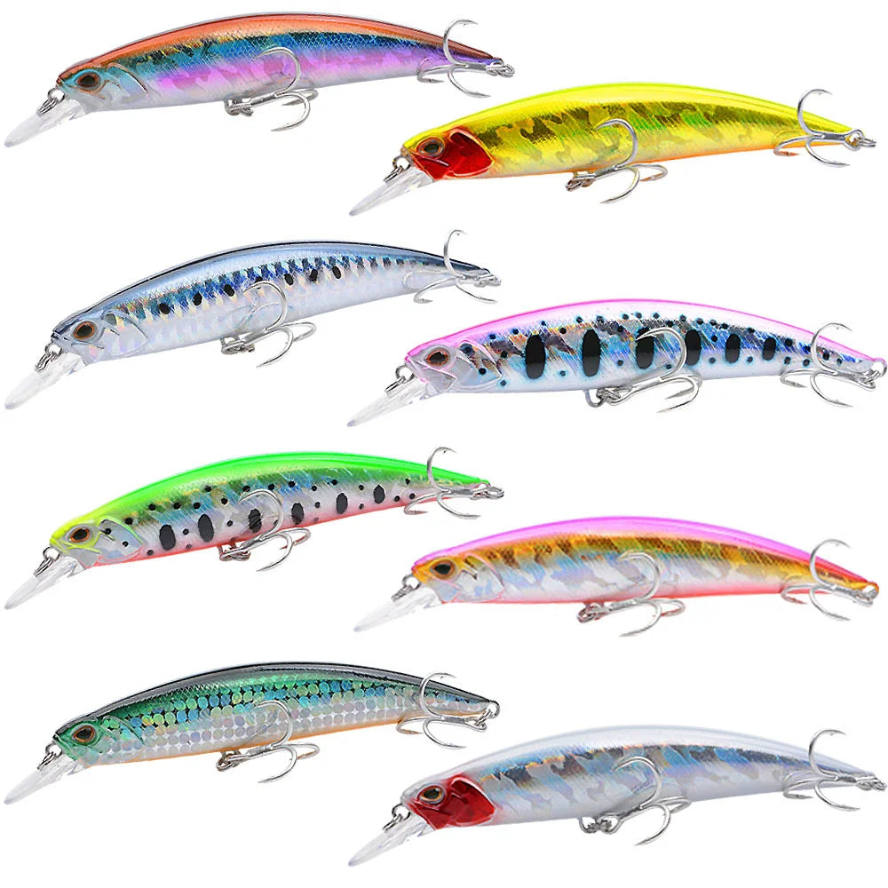 NUNATAK Long-range Throwing Baits Sea Fishing Lures Sinking Lure 3D EYES 9.5CM/30G 10.2CM/30G Hard Baits SEA BASS Fishing Baits