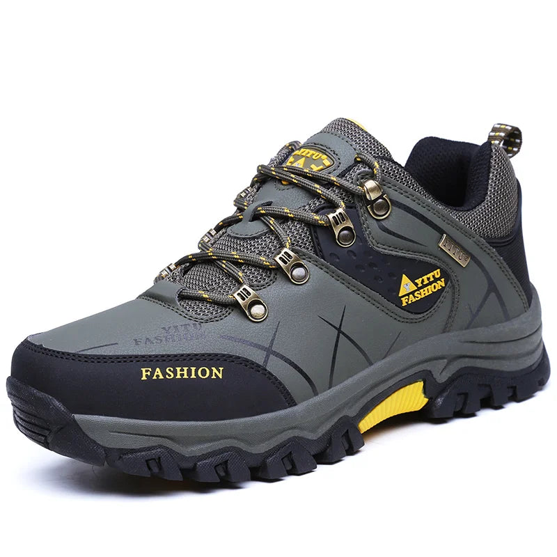 new Waterproof Hiking Shoes Mountain Climbing Shoes Outdoor Hiking Boots Trekking Sport Sneakers Men Hunting Trekking zapatillas