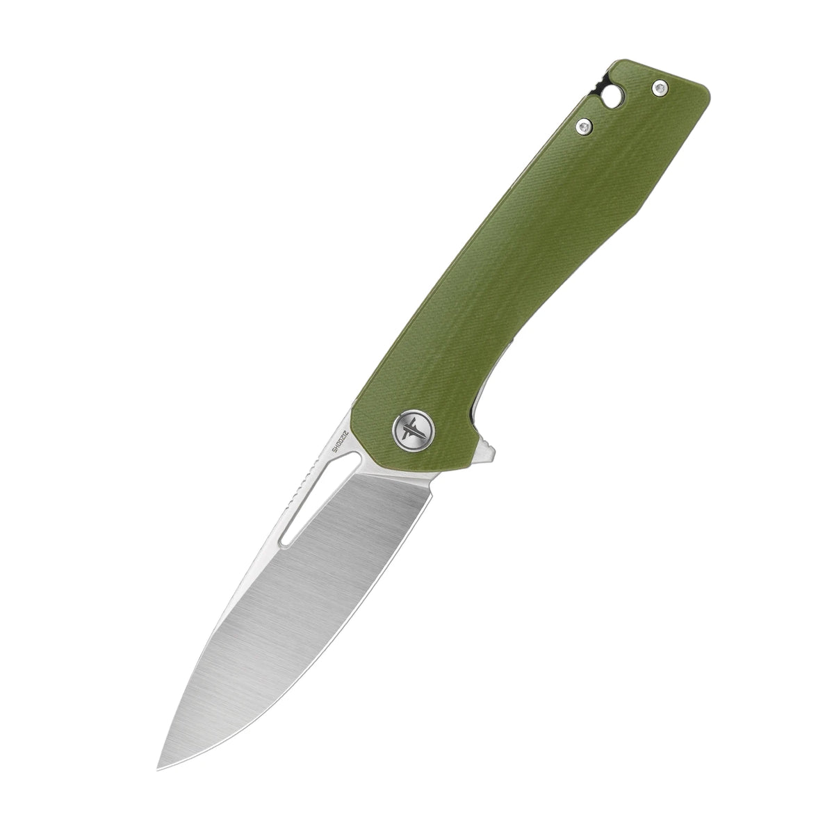 Shooziz EDC Pocket Folding Knife with Clip, 3.66"D2 Satin/PVD Blade, Ultem/G10/Micarta/ G10 Carbon Fiber for Outdoor Camping