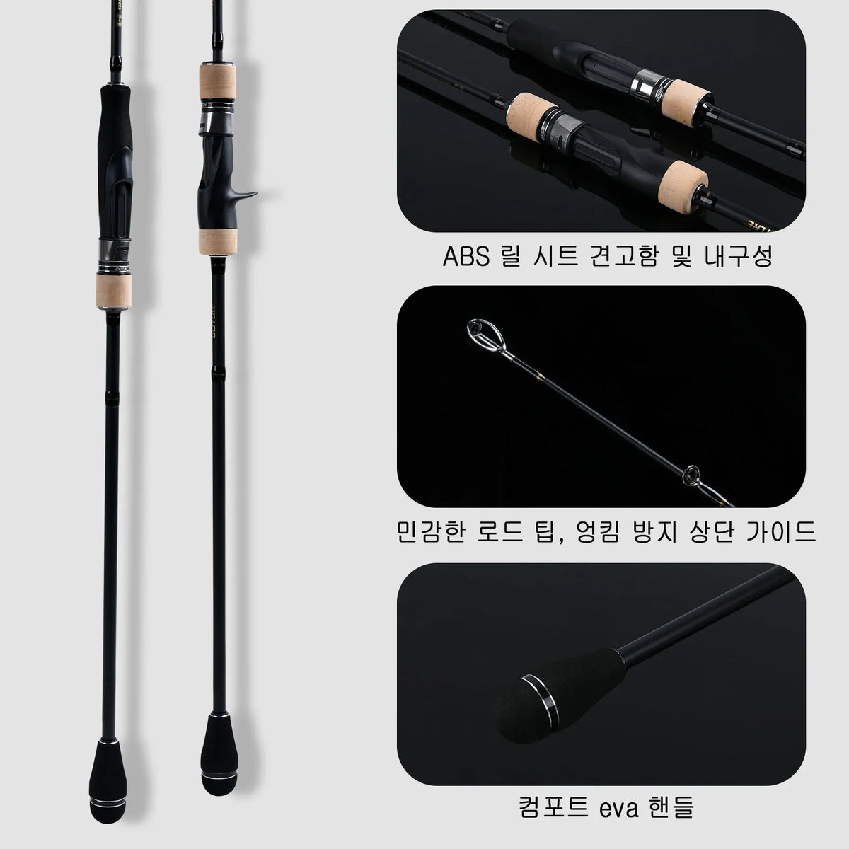 Goture Fuji Slow Jigging Fishing Rod Pollux II ML M MH Power 1.89m Solid Top Tip Spinning Casting Rods Sea Boat Fishing Tackle