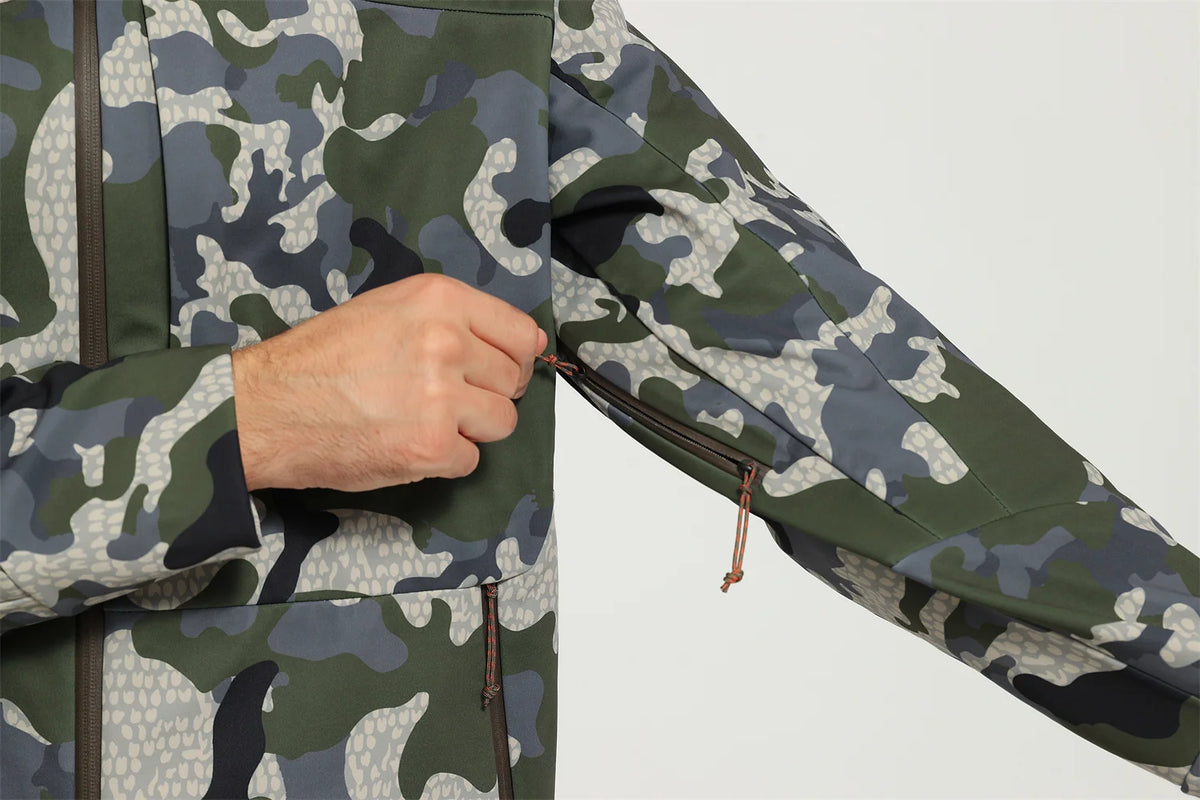 Men's Jetstream 3-in-1 Fleece Hunting Jacket Windproof Waterproof Lightweight Permeable Functional Outerwear