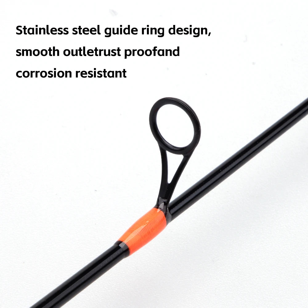 24'' UL 26'' ML 28'' ML 30'' M Ice Fishing Rod Portable Winter Carbon Solid Tip Sensitive Ice Fishing Rod