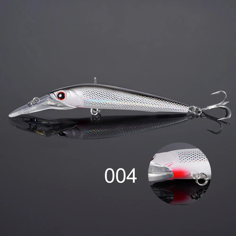 NOEBY Offshore Trolling Minnow 14cm 50g 18cm 98g Sinking Hard Bait Saltwater Boat Lure Big Game Tuna Fishing