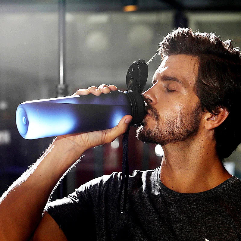 UZSPACE Water Bottles Leak-Proof  Drinking Kettle BPA Free Tritan Sports Cup for Camping Workouts Gym and Outdoor Activity