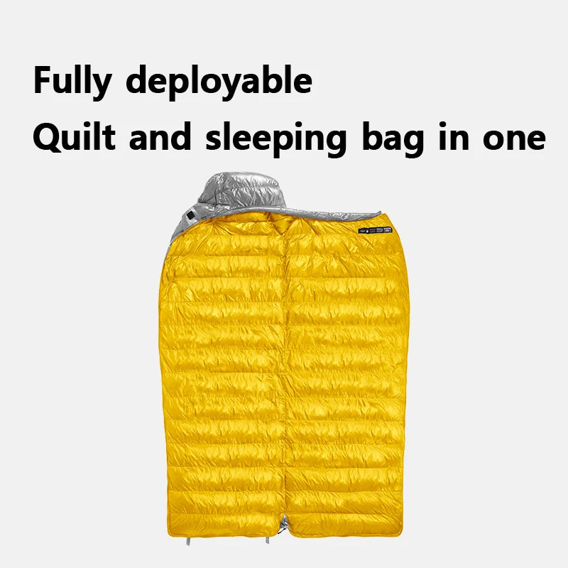Naturehike Duck Down Sleeping Bag CW400 CW700 Adult Outdoor Camping Winter Thickened Cold Lightweight Sleeping Bag