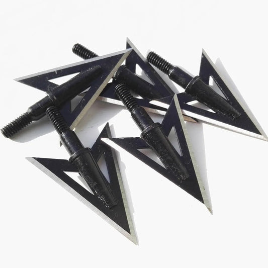 6/12pcs 100gr Arrow Tips Points Archery Traditional Broadheads Arrowheads Hunting Bow