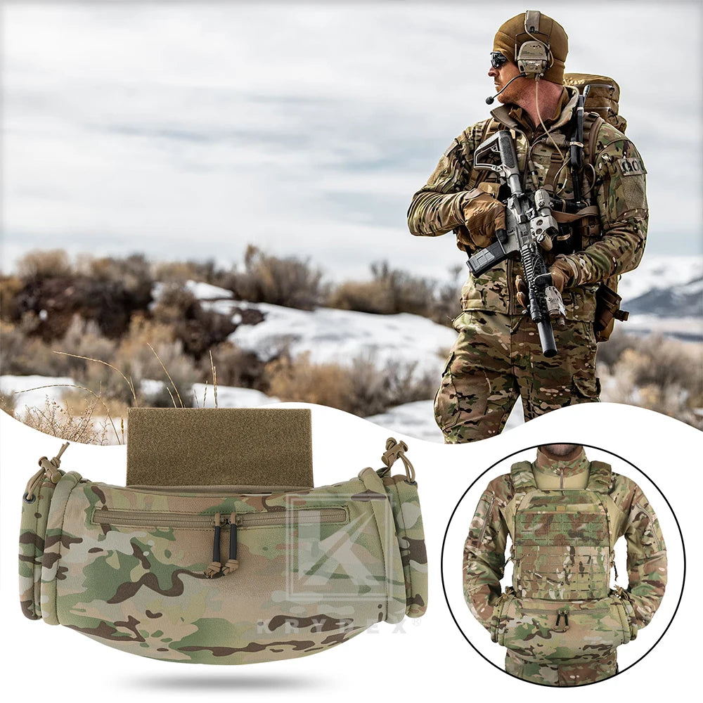 KRYDEX Tactical Hand Warmer Pouch Drop Hanger Waist Handwarmer Pouch for Outdoor Winter Hunting Field Survival Camping Hiking