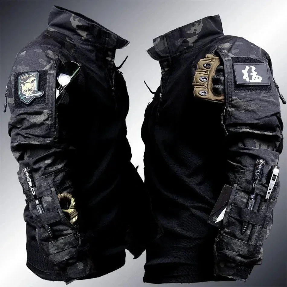 Camo Suits Tactical Shirts Training Sets Multi-pocket Army Multicam Uniforms Work Wear Pants Hunting Clothes Wear-resisting