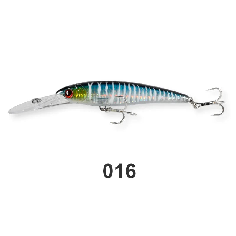 Noeby Trolling Minnow Fishing Lures 12cm 32g 14cm 52g 16cm 73g Floating Sinking Hard Bait for Big Game Saltwater Fishing Lure