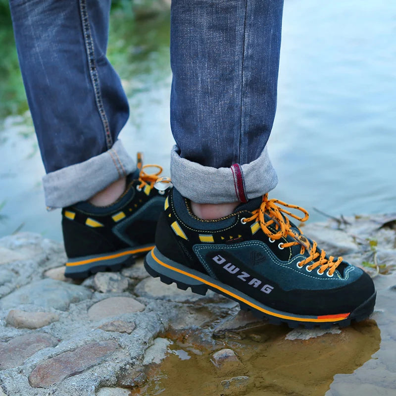 new Waterproof Hiking Shoes Mountain Climbing Shoes Outdoor Hiking Boots Trekking Sport Sneakers Men Hunting Trekking zapatillas