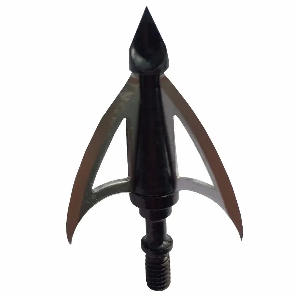 6/12Pcs Broadheads Arrowheads 3 Blade 100grain Hunting Archery Bow Crossbow Arrow Tips Shooting
